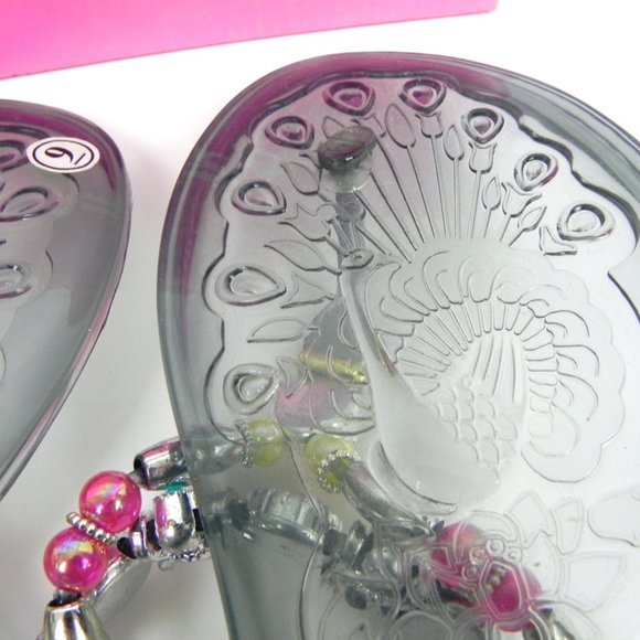 NWT Jewelled Flat Sandals | Clear Plastic Sandals - Size 8.5 to 9 - Picture 8 of 11